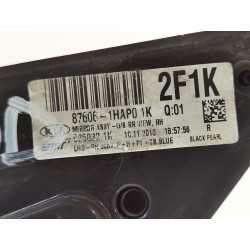 Recambio de retrovisor derecho para kia cee´d active referencia OEM IAM 876061HAP01K  
