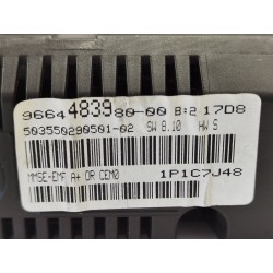 Recambio de pantalla multifuncion para peugeot 207 sport referencia OEM IAM 9664483980  