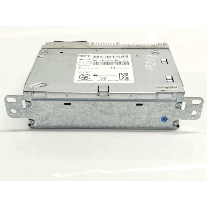 Recambio de sistema audio / radio cd para peugeot 208 1.6 16v hdi fap referencia OEM IAM 9811066180  