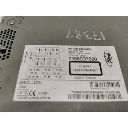 Recambio de sistema audio / radio cd para ford ka (ccu) titanium referencia OEM IAM 7356007820  