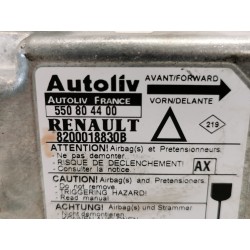 Recambio de centralita airbag para renault laguna (b56) 1.6 16v rt referencia OEM IAM 8200018830 550804400 