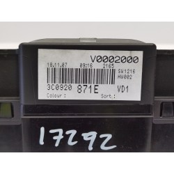 Recambio de cuadro instrumentos para volkswagen passat berlina (3c2) highline referencia OEM IAM 3C0920871E  