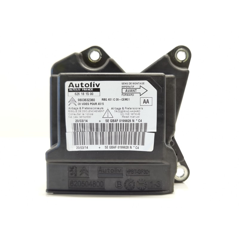 Recambio de centralita airbag para citroen c3 attraction referencia OEM IAM 9803832380  