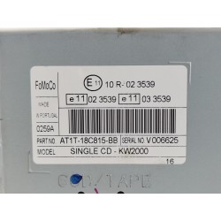 Recambio de sistema audio / radio cd para ford tourneo connect (tc7) familiar referencia OEM IAM AT1T18C815BB  