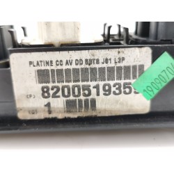 Recambio de mando elevalunas delantero izquierdo para renault espace iv (jk0) authentique referencia OEM IAM 8200519355  
