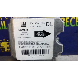 Recambio de centralita airbag para opel astra g berlina comfort referencia OEM IAM 24416703DL 1923594 5WK42977