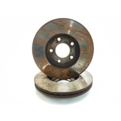 Recambio de disco freno delantero para mazda 3 berlina (bk) 1.6 vvt active referencia OEM IAM   