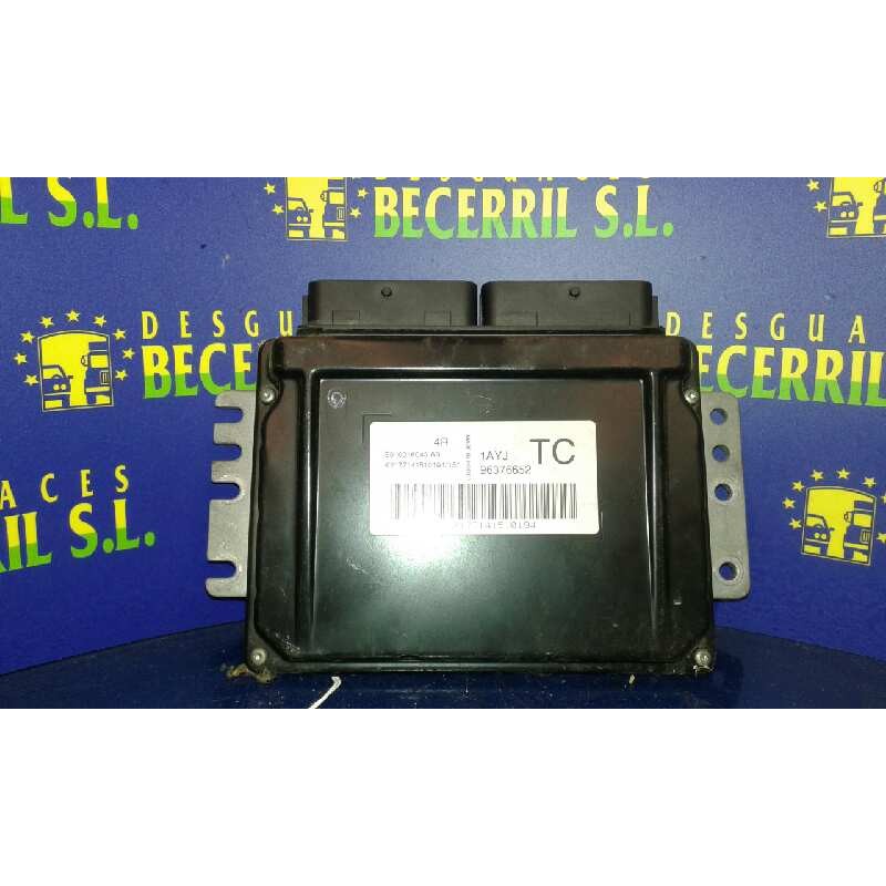 Recambio de centralita motor uce para daewoo kalos 1.2 cat referencia OEM IAM 96376652 S010016040A9 