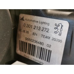 Recambio de faro derecho para peugeot 407 sw sport referencia OEM IAM 0301213272 9660236480 
