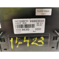 Recambio de cuadro instrumentos para volkswagen golf v berlina (1k1) conceptline (e) referencia OEM IAM 1K0920853Q  