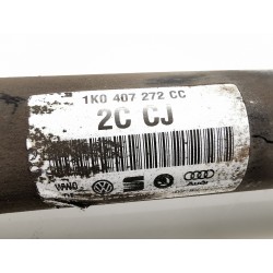 Recambio de transmisión delantera derecha para volkswagen golf v berlina (1k1) conceptline (e) referencia OEM IAM 1K0407272CC  