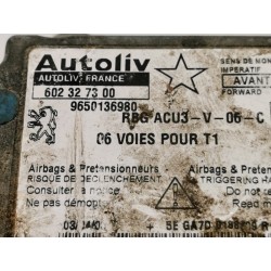Recambio de centralita airbag para peugeot 206 berlina x-line referencia OEM IAM 9650136980  