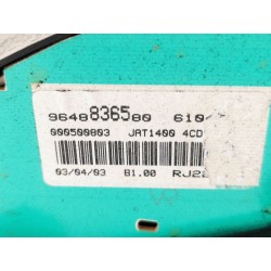 Recambio de cuadro instrumentos para peugeot 206 berlina x-line referencia OEM IAM 9648836580  
