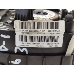Recambio de airbag delantero izquierdo para peugeot 208 active referencia OEM IAM 98072114ZD  