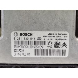 Recambio de centralita motor uce para peugeot 208 active referencia OEM IAM 9807885980  
