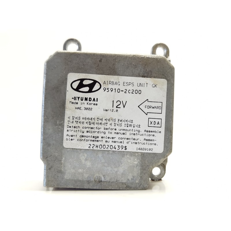 Recambio de centralita airbag para hyundai coupe (gk) 1.6 fx referencia OEM IAM 959102C200 14020102 