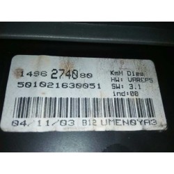 Recambio de cuadro instrumentos para citroen c8 2.0 16v sx referencia OEM IAM 1496274080  