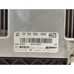 Recambio de centralita motor uce para opel astra j lim. enjoy referencia OEM IAM 55581052  