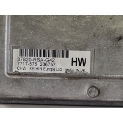Recambio de centralita motor uce para honda civic berlina 5 (fk) 1.8 comfort referencia OEM IAM 37820RSAG42  