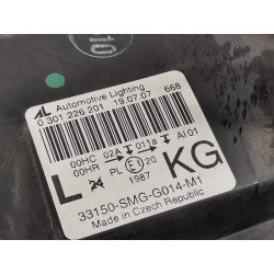 Recambio de faro izquierdo para honda civic berlina 5 (fk) 1.8 comfort referencia OEM IAM 33150SMGG014M1  
