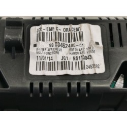 Recambio de pantalla multifunción para peugeot 407 st confort referencia OEM IAM 9666628180  