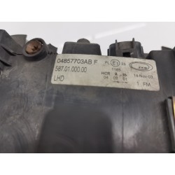 Recambio de faro izquierdo para chrysler voyager (rg) 2.5 crd executive referencia OEM IAM 04857703AB  