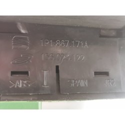 Recambio de mando elevalunas delantero izquierdo para seat leon (1p1) reference referencia OEM IAM 1P0959857  