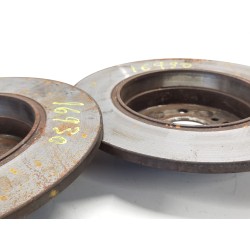 Recambio de disco freno trasero para mercedes clase c (w203) berlina 270 cdi (203.016) referencia OEM IAM   