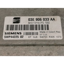 Recambio de centralita motor uce para seat ibiza (6l1) 1.2 referencia OEM IAM 03E906033AA  