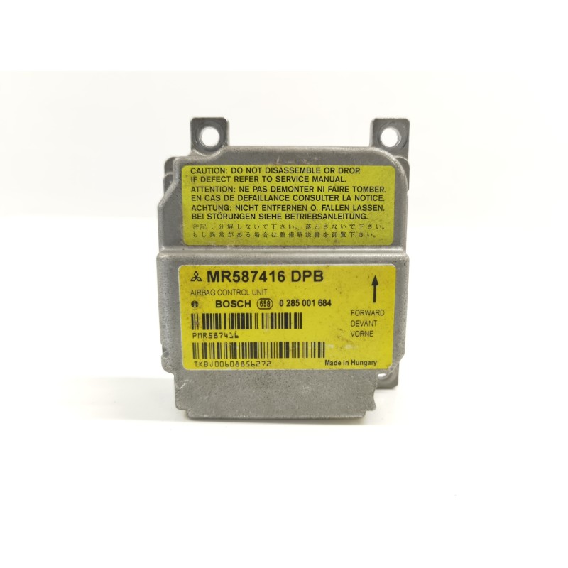 Recambio de centralita airbag para mitsubishi colt berlina 5 (z30a) 1.1 invite (d) referencia OEM IAM MR587416DPB  
