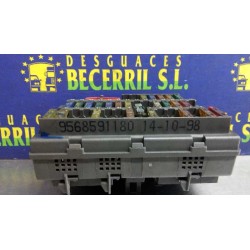 Recambio de caja reles / fusibles para citroen xsara break 1.9 td seduction referencia OEM IAM 9568591180  