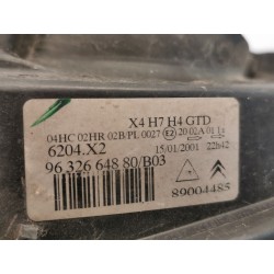 Recambio de faro izquierdo para citroen c5 berlina 2.0 hdi sx referencia OEM IAM 9632664880  