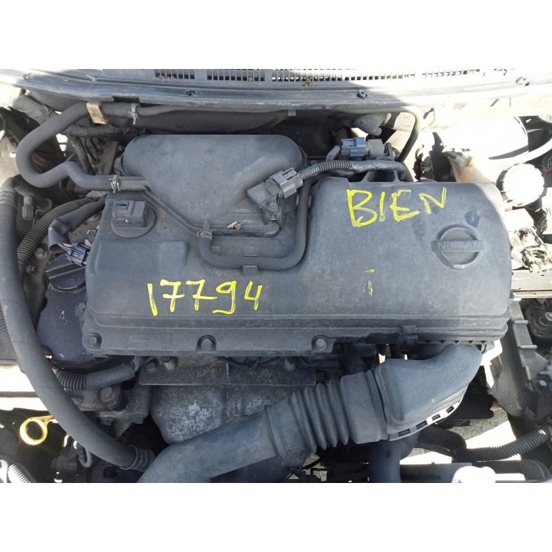 Recambio de motor completo para nissan micra (k12e) acenta referencia OEM IAM CR12 Recambio de motor completo para nissan micra (k12e) acenta referencia OEM IAM CR12
