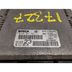 Recambio de centralita motor uce para citroen xsara picasso 2.0 hdi referencia OEM IAM 9651593480 0281011521 