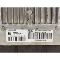 Recambio de centralita motor uce para peugeot 407 st confort pack referencia OEM IAM SW9662272880  