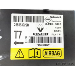 Recambio de centralita airbag para renault scenic iii dynamique referencia OEM IAM 285583229R  