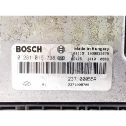 Recambio de centralita motor uce para renault scenic iii dynamique referencia OEM IAM 0281015798 237100055R 