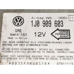 Recambio de centralita airbag para seat ibiza (6k1) select referencia OEM IAM 1J0909603 5WK4163 