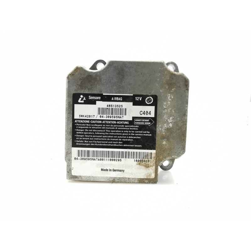 Recambio de centralita airbag para fiat multipla (186) 1.9 jtd 110 elx eleganza referencia OEM IAM 46513525 5WK42817 Recambio de centralita airbag para fiat multipla (186) 1.9 jtd 110 elx eleganza referencia OEM IAM 46513525 5WK42817