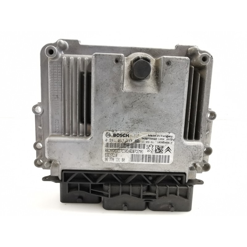 Recambio de centralita motor uce para citroen c3 picasso exclusive referencia OEM IAM 0281017333 EDC17C10 9677013180