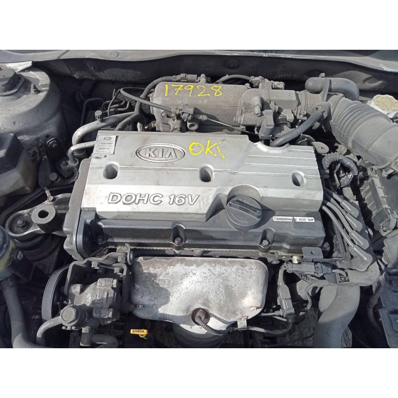 Recambio de motor y cambio exportación para kia rio 1.4 active referencia OEM IAM   