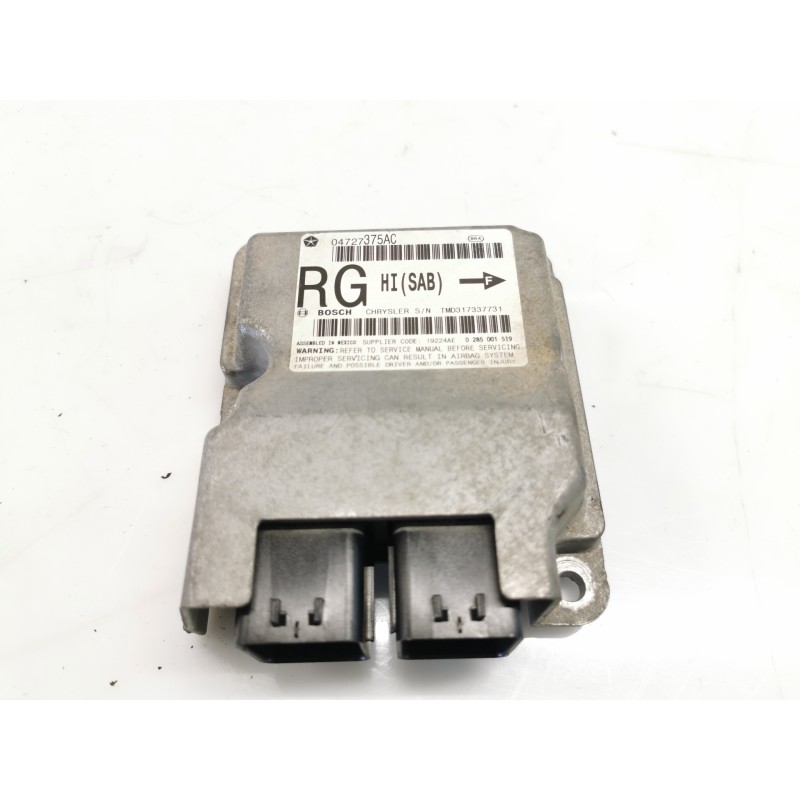 Recambio de centralita airbag para chrysler voyager (rg) 2.5 crd executive referencia OEM IAM 04727375AC  