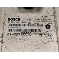 Recambio de centralita motor uce para chrysler voyager (rg) 2.5 crd executive referencia OEM IAM 0281011280  