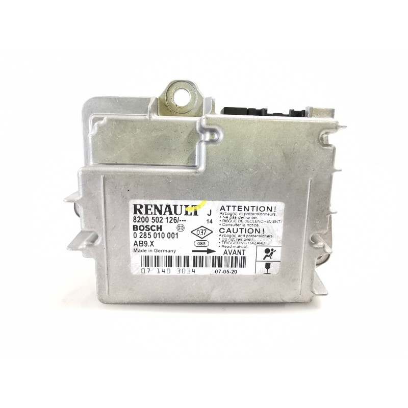Recambio de centralita airbag para renault modus authentique referencia OEM IAM 8200502126  