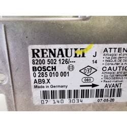 Recambio de centralita airbag para renault modus authentique referencia OEM IAM 8200502126  