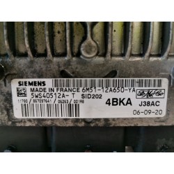 Recambio de centralita motor uce para ford focus berlina (cap) ambiente (d) referencia OEM IAM 6M5112A650YA  