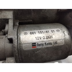 Recambio de motor arranque para ssangyong rodius xdi referencia OEM IAM 6611514101  