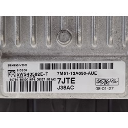 Recambio de centralita motor uce para ford c-max (cb3) ghia referencia OEM IAM 7M5112A650AUE  