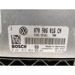 Recambio de centralita motor uce para volkswagen t5 transporter/furgoneta caja cerrada - techo medio elevado referencia OEM IAM 