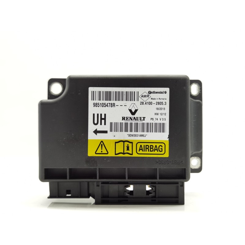 Recambio de centralita airbag para renault megane iii berlina 5 p dynamique referencia OEM IAM 985105478R  